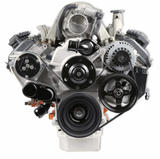 Holley® #20-290 (03-08) GEN III HEMI NON-VVT Natural Cast Mid-Mount Complete Drive System with Cast Damper