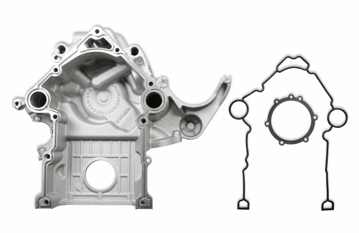 Holley® #20-290 (03-08) GEN III HEMI NON-VVT Natural Cast Mid-Mount Complete Drive System with Cast Damper
