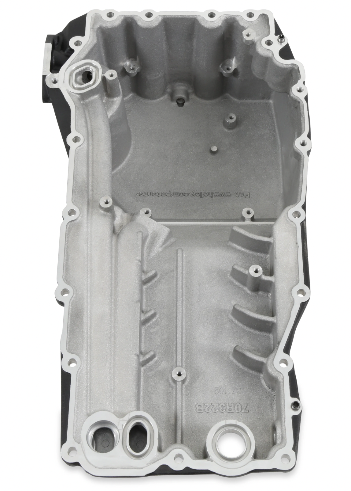 Holley® #20-340BK Ford Godzilla 7.3L High-Mount Drive System With Holley Swap Oil Pan/Pump