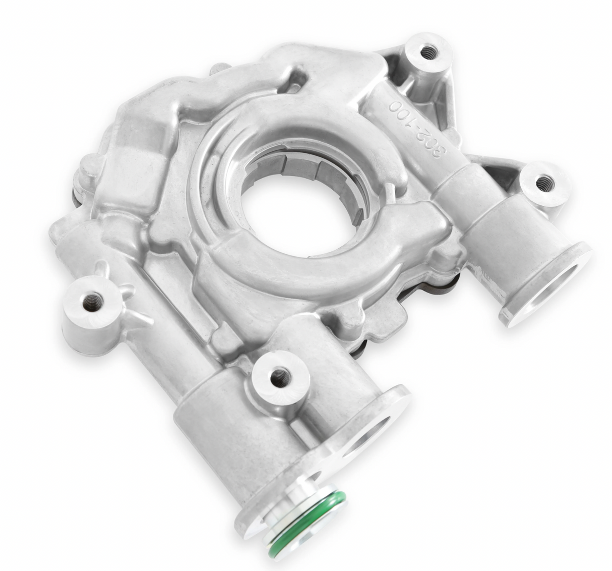Holley® #20-340BK Ford Godzilla 7.3L High-Mount Drive System With Holley Swap Oil Pan/Pump