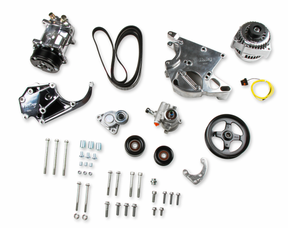 Holley® #20-137P GM LS/LT Polished High-Mount Complete Drive Kit