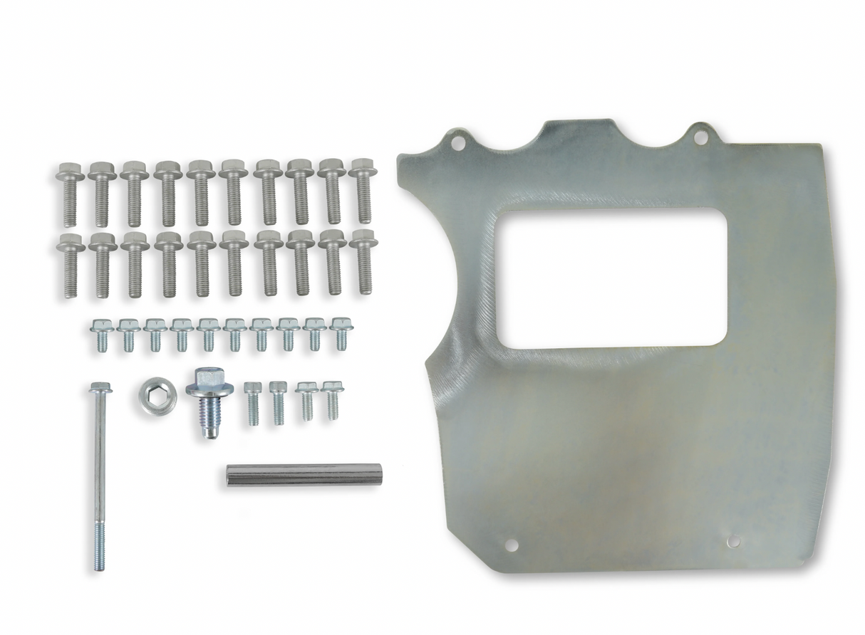 Holley® #20-340 Ford Godzilla 7.3L High-Mount Drive System with Holley Swap Oil Pan and Pump