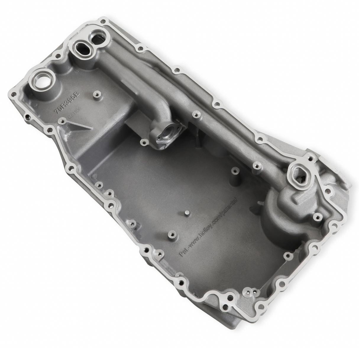 Holley® #20-345 Ford Godzilla 7.3L F100 Swap Natural Finish High-Mount Accessory Drive System