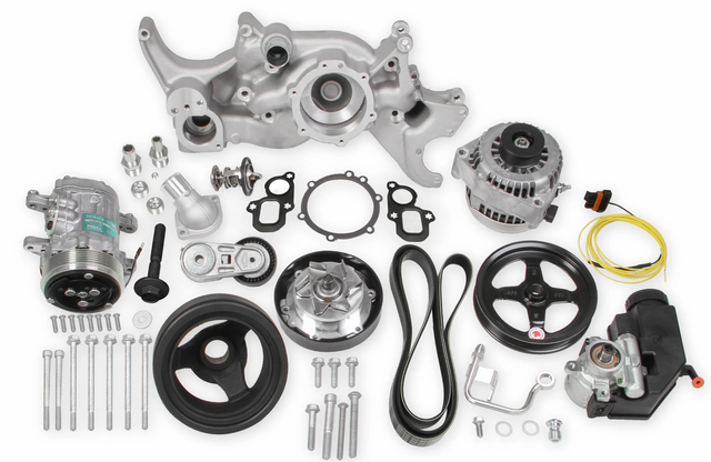 Holley® #20-205 GM GEN V LT1 Mid-Mount Complete Natural Drive System with Standard Damper