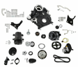 Holley® #20-310BK Ford Godzilla 7.3L High-Mount Black Drive Kit with OE Oiling System