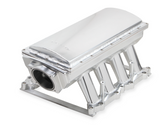 Holley® #833151 (11-14) Mustang/F-150 5.0L Silver Sniper EFI Fabricated Race Intake Manifold with Fuel Rail Kit
