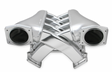 Holley® #822201 GM LS3/L92 92MM Sniper EFI Fabricated Intake Manifold Dual Plenum