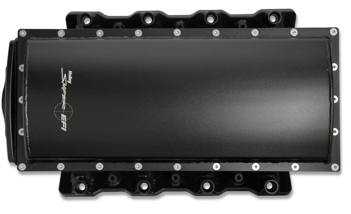 Holley® #832142 GM LS1/LS2/LS6 Sniper EFI Fabricated Race Series Intake Manifold with Fuel Rails