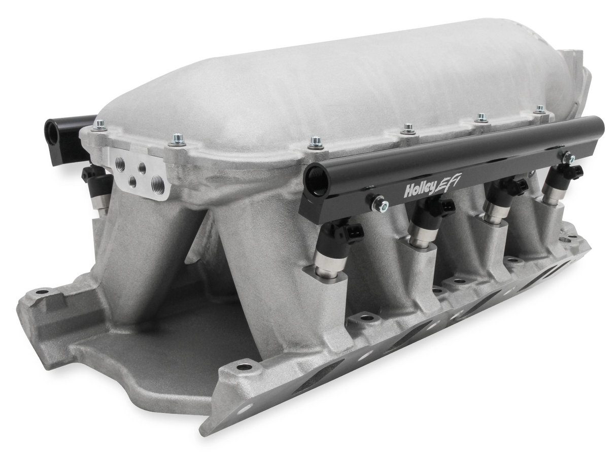 Holley® #300-241 Ford 351 Windsor Ford Hi-Ram EFI Manifold with 95mm LS Throttle Body Flange Top
