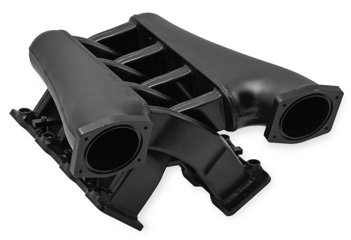 Holley® #820202 GM LS1/LS2/LS6 92MM Sniper EFI Fabricated Intake Manifold Dual Plenum with Fuel Rail Kit