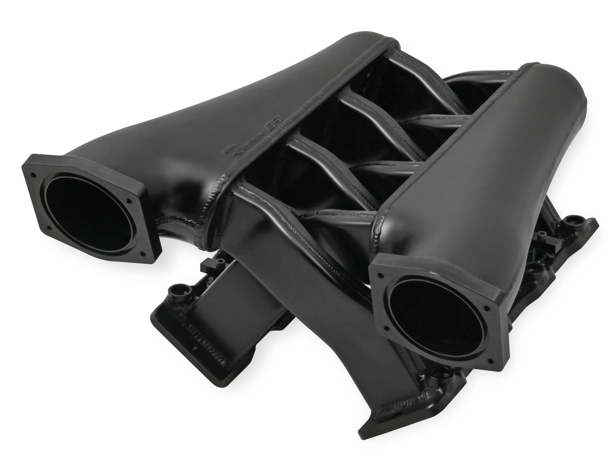 Holley® #820202 GM LS1/LS2/LS6 92MM Sniper EFI Fabricated Intake Manifold Dual Plenum with Fuel Rail Kit