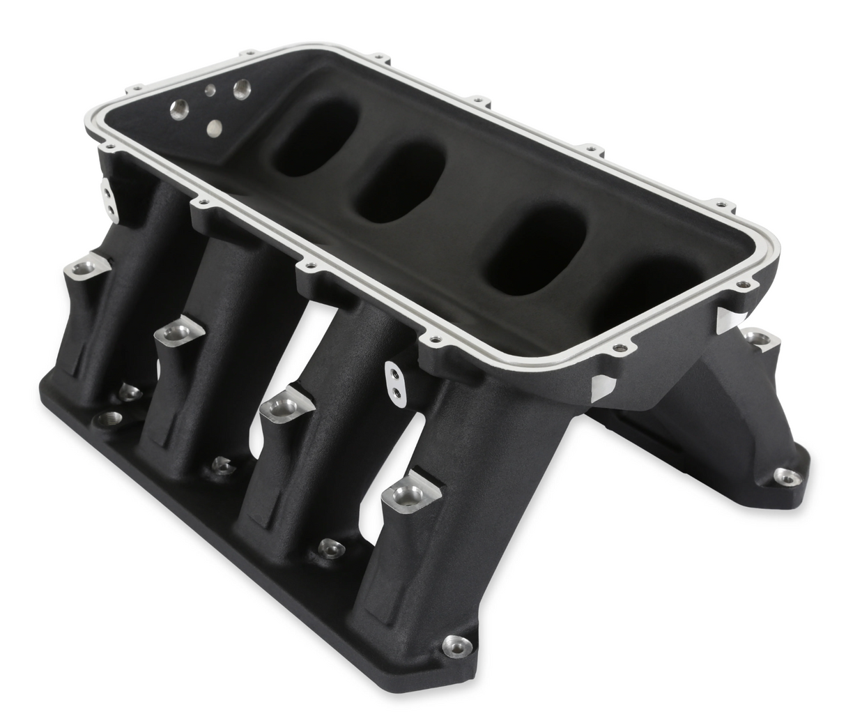 Holley® #300-658BK Gen III Hemi Hi-Ram EFI Intake Manifold (80/92mm Mopar Throttle Bodies)