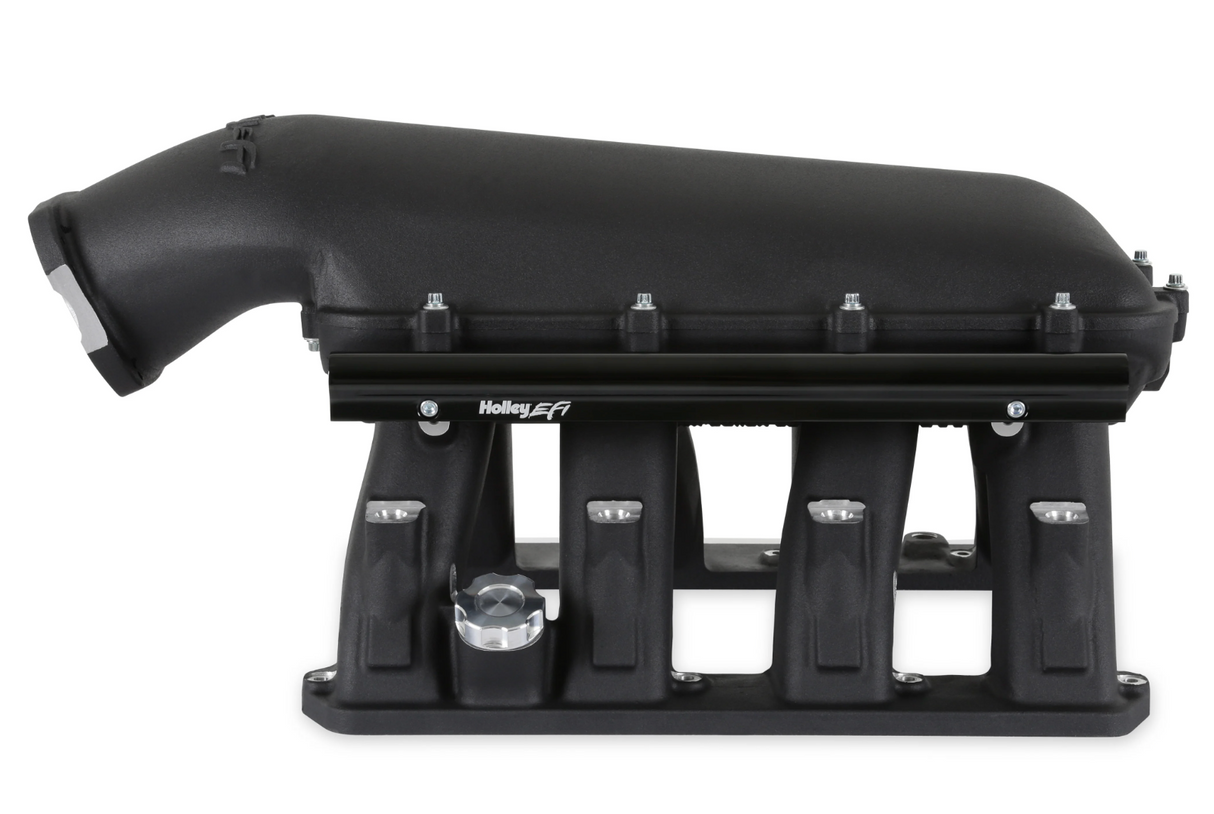 Holley® #300-658BK Gen III Hemi Hi-Ram EFI Intake Manifold (80/92mm Mopar Throttle Bodies)