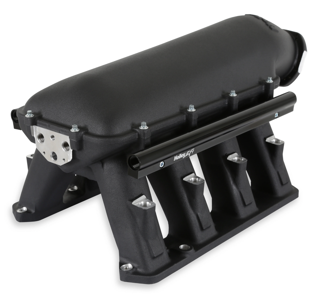 Holley® #300-658BK Gen III Hemi Hi-Ram EFI Intake Manifold (80/92mm Mopar Throttle Bodies)