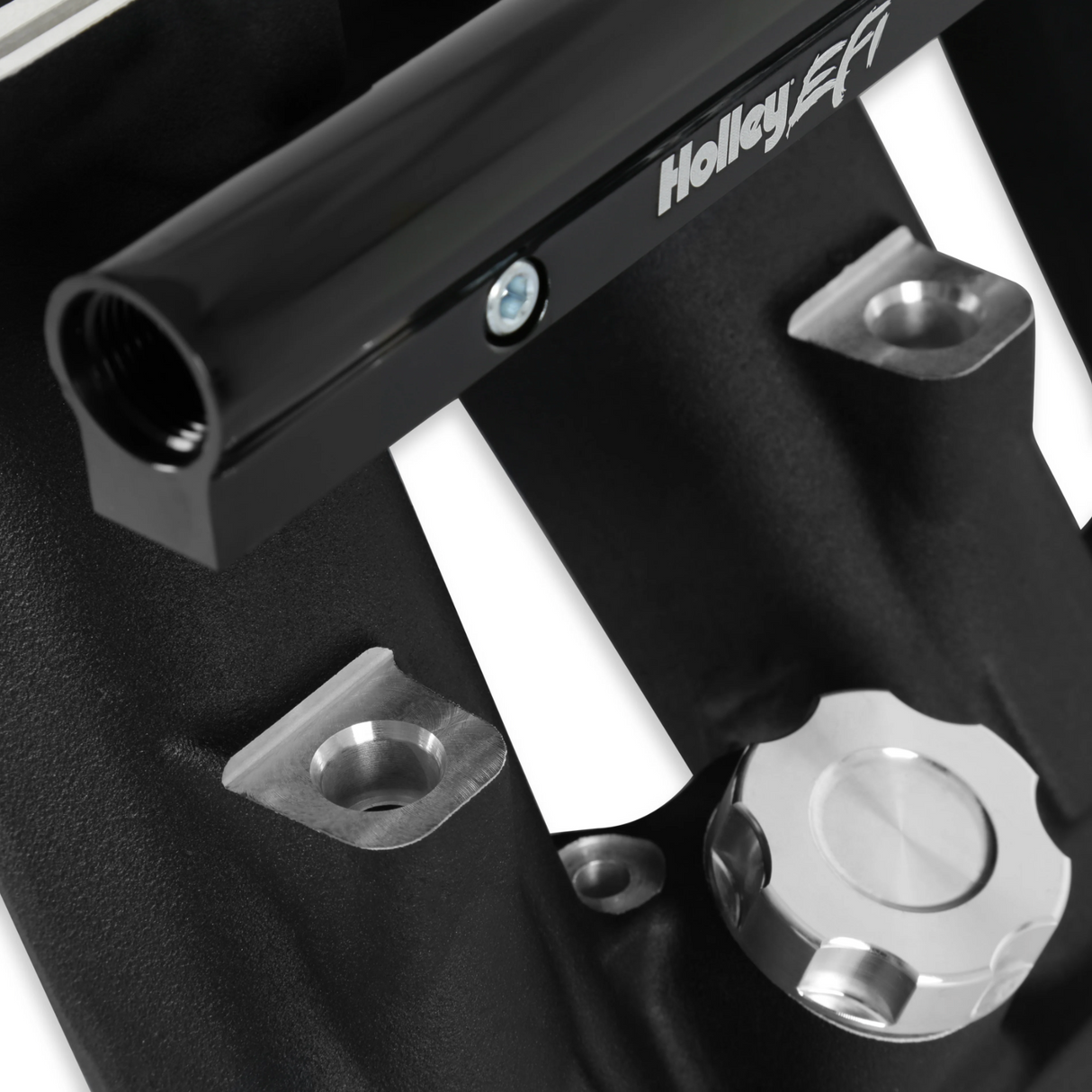 Holley® #300-658BK Gen III Hemi Hi-Ram EFI Intake Manifold (80/92mm Mopar Throttle Bodies)