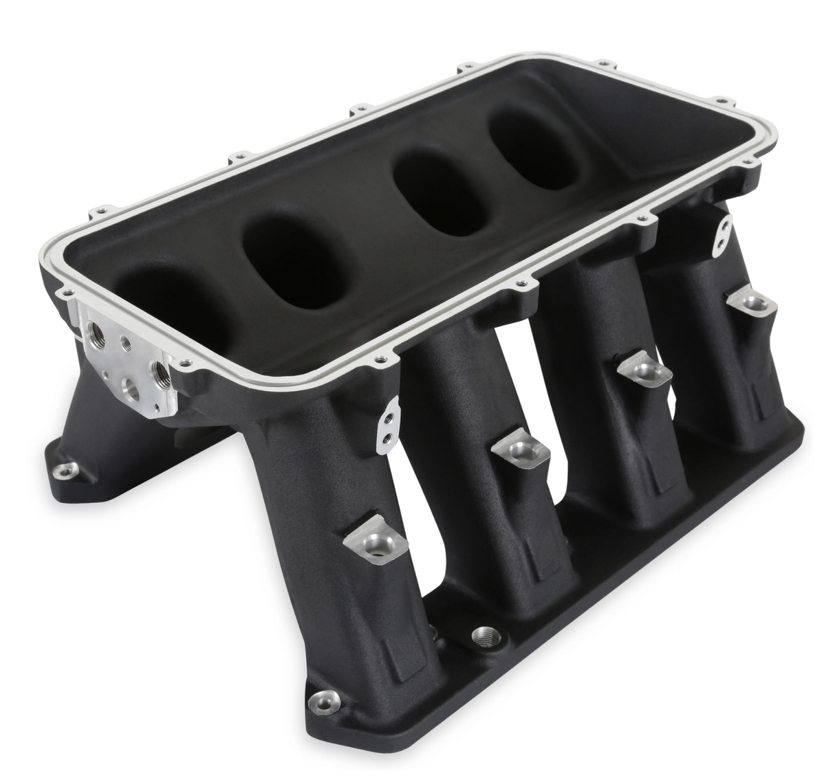 Holley® #300-658BK Gen III Hemi Hi-Ram EFI Intake Manifold (80/92mm Mopar Throttle Bodies)