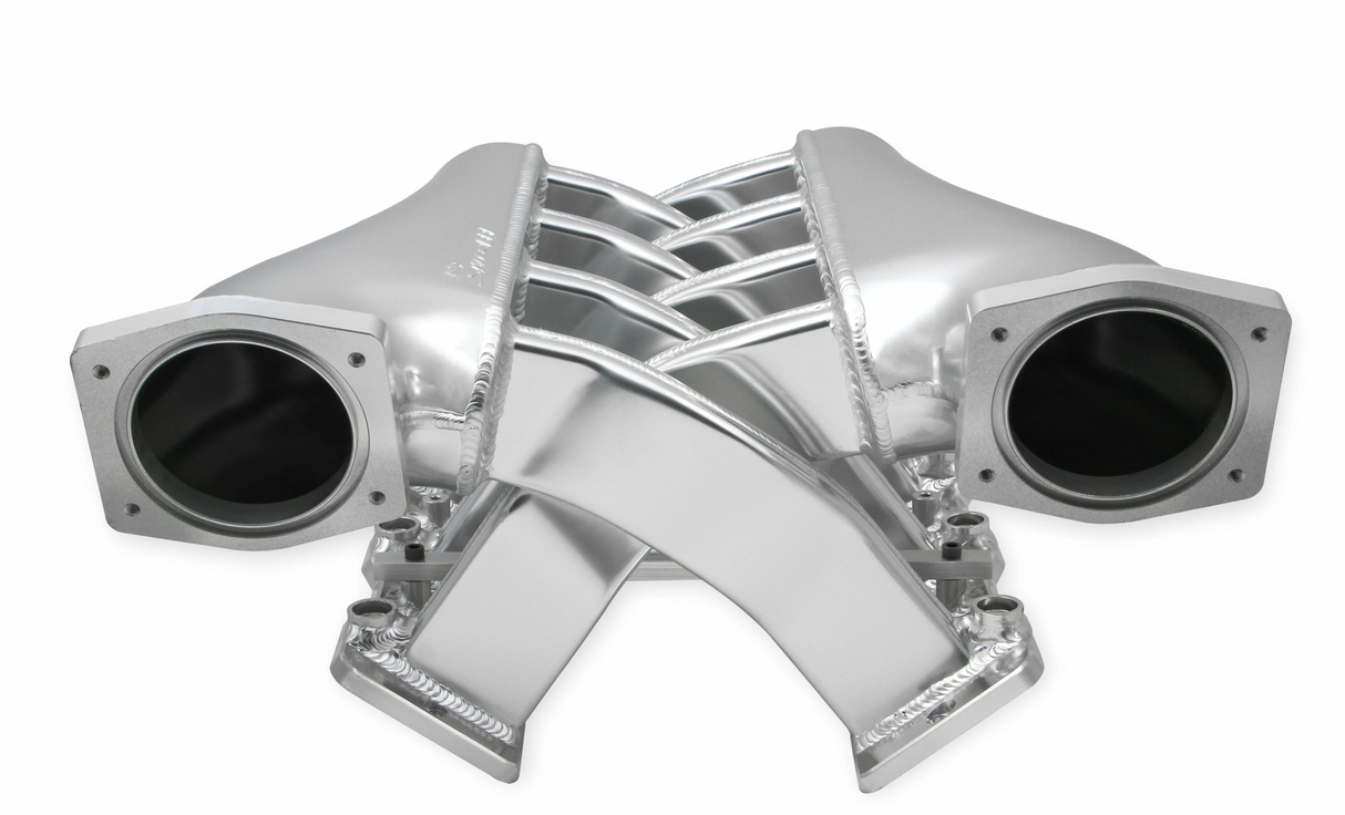 Holley® #820201 GM LS1/LS2/LS6 92MM Sniper EFI Fabricated Intake Manifold Dual Plenum with Fuel Rail Kit