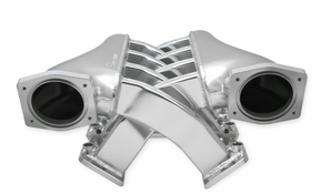 Holley® #820201 GM LS1/LS2/LS6 92MM Sniper EFI Fabricated Intake Manifold Dual Plenum with Fuel Rail Kit