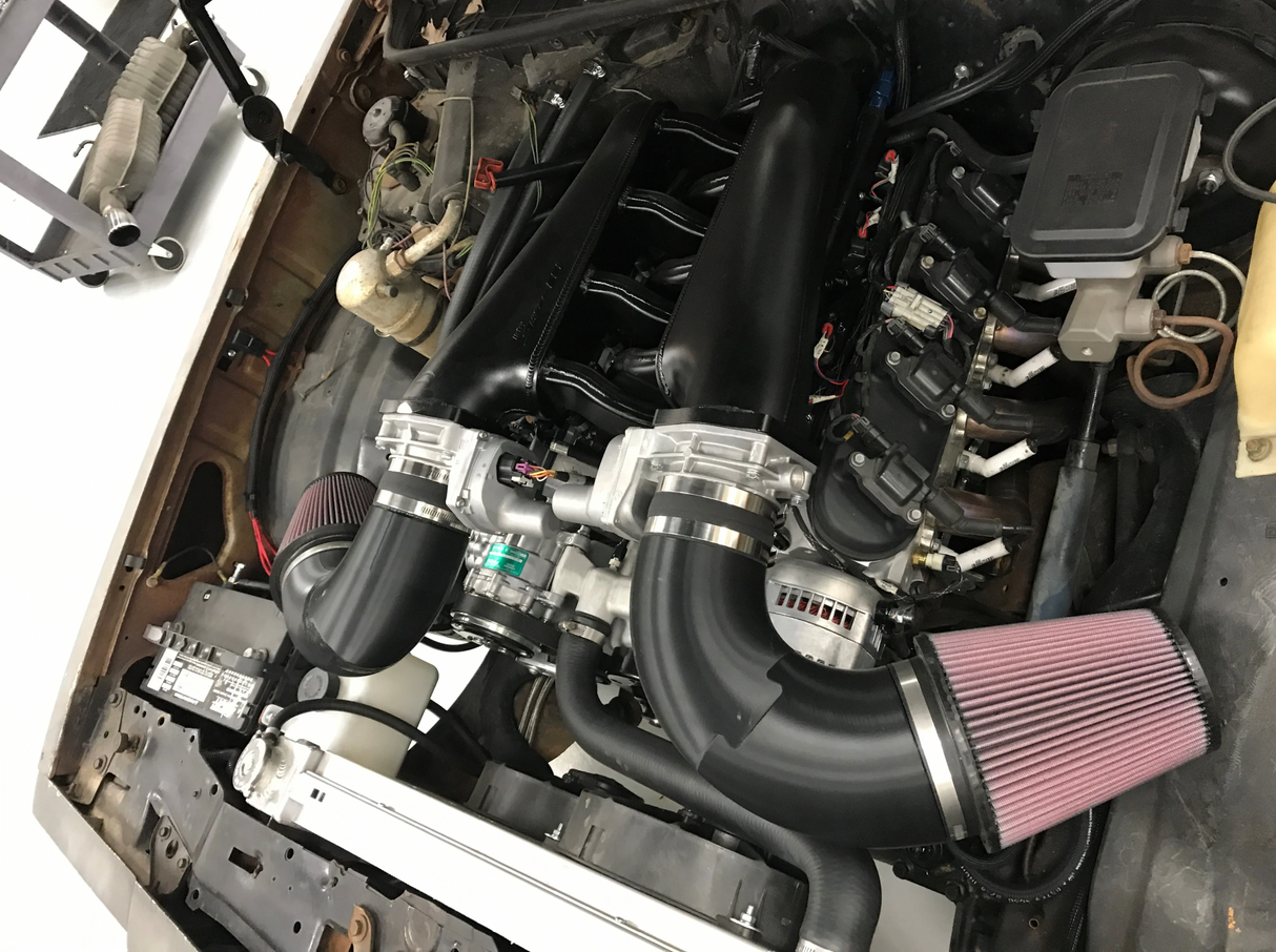 Holley® #820201 GM LS1/LS2/LS6 92MM Sniper EFI Fabricated Intake Manifold Dual Plenum with Fuel Rail Kit