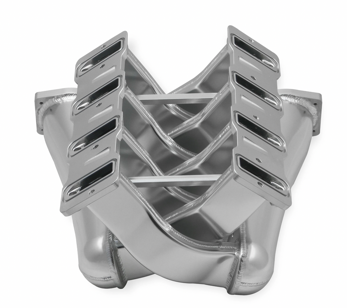 Holley® #820201 GM LS1/LS2/LS6 92MM Sniper EFI Fabricated Intake Manifold Dual Plenum with Fuel Rail Kit