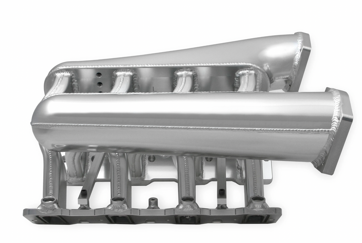 Holley® #820201 GM LS1/LS2/LS6 92MM Sniper EFI Fabricated Intake Manifold Dual Plenum with Fuel Rail Kit