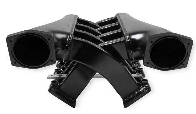 Holley® #820202 GM LS1/LS2/LS6 102MM Sniper EFI Fabricated Intake Manifold Dual Plenum with Fuel Rail Kit