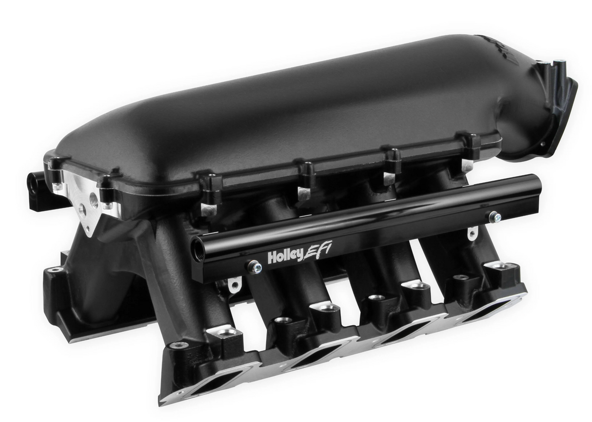 Holley® #300-124BK GM LS7 Black Hi-Ram EFI Intake Manifold for LS 92MM Throttle Body