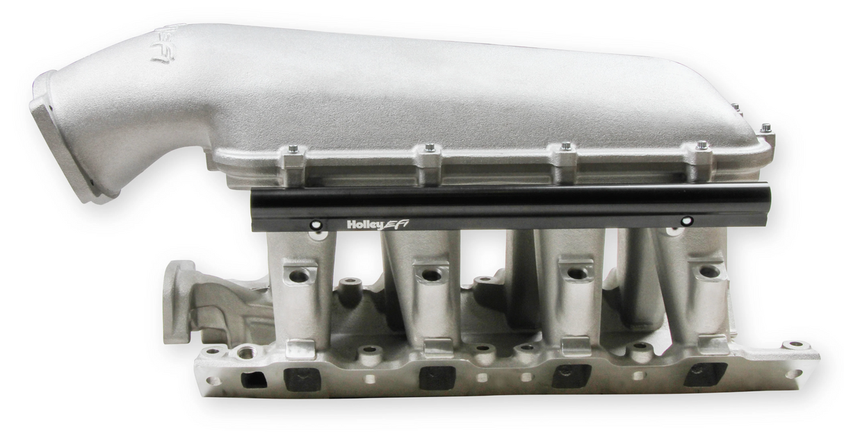 Holley® #300-273 GM 8.2" SBF Ford Hi-Ram Intake Manifold with 105mm LS Throttle Body Flange Top