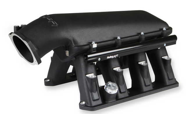 Holley® #300-650BK Gen III Hemi Hi-Ram EFI Manifold for 95mm LS Style Throttle Body