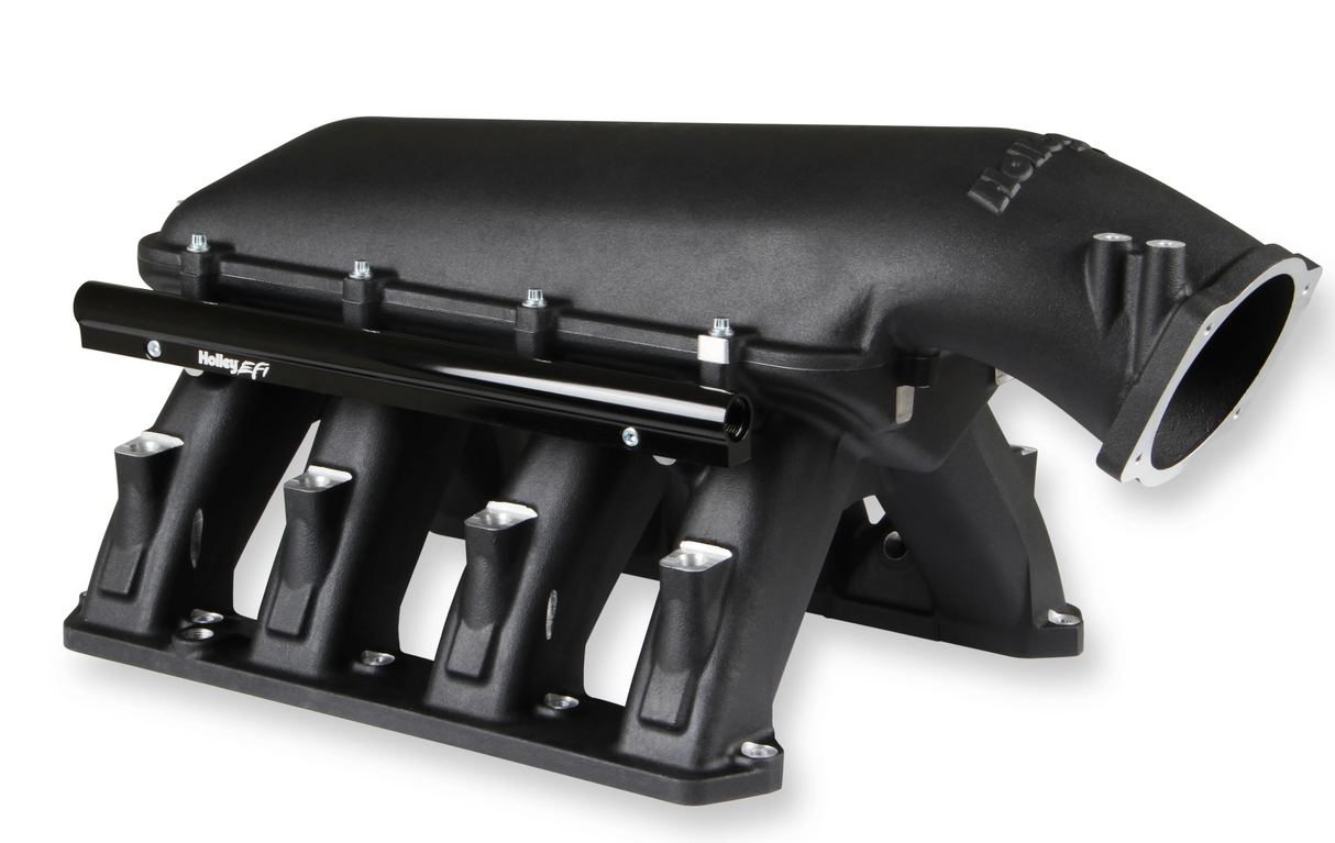 Holley® #300-650BK Gen III Hemi Hi-Ram EFI Manifold for 95mm LS Style Throttle Body