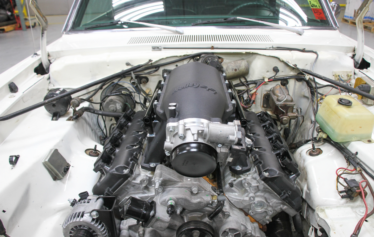 Holley® #300-650BK Gen III Hemi Hi-Ram EFI Manifold for 95mm LS Style Throttle Body