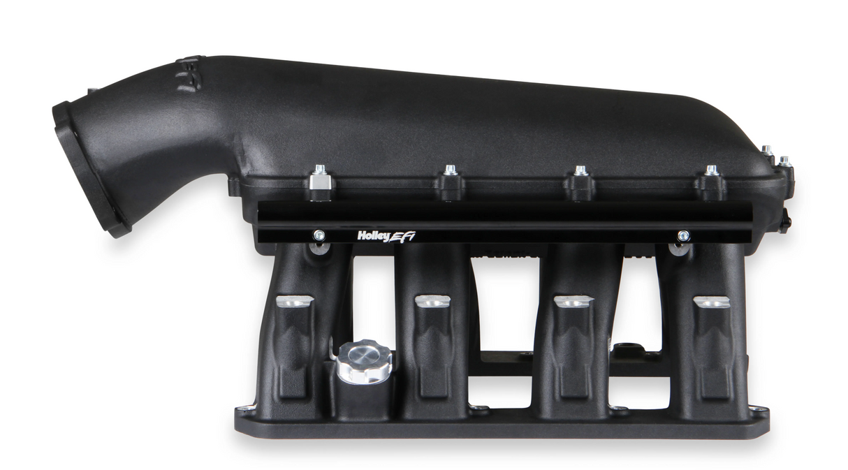Holley® #300-650BK Gen III Hemi Hi-Ram EFI Manifold for 95mm LS Style Throttle Body