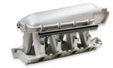 Holley® #300-308BK 8.2" SBF Ford Hi-Ram Intake Manifold with 105mm 1986-95 Ford 5.0 Throttle Body Flange Side Mount Top
