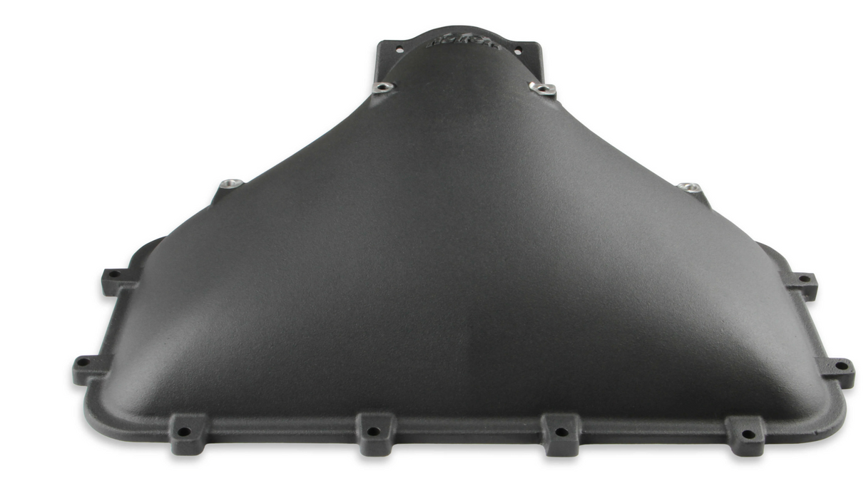 Holley® #300-308BK 8.2" SBF Ford Hi-Ram Intake Manifold with 105mm 1986-95 Ford 5.0 Throttle Body Flange Side Mount Top