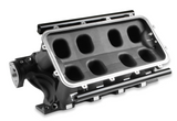 Holley® #300-308BK 8.2" SBF Ford Hi-Ram Intake Manifold with 105mm 1986-95 Ford 5.0 Throttle Body Flange Side Mount Top