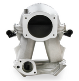 Holley® #300-308BK 8.2" SBF Ford Hi-Ram Intake Manifold with 105mm 1986-95 Ford 5.0 Throttle Body Flange Side Mount Top
