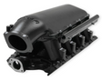 Holley® #300-242BK Black Ford 351W (9.5" Deck) Ford Hi-Ram Intake Manifold with 105mm LS Throttle Body Flange Top