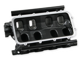 Holley® #300-242BK Black Ford 351W (9.5" Deck) Ford Hi-Ram Intake Manifold with 105mm LS Throttle Body Flange Top