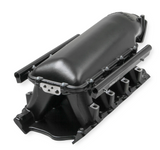 Holley® #300-242BK Black Ford 351W (9.5" Deck) Ford Hi-Ram Intake Manifold with 105mm LS Throttle Body Flange Top