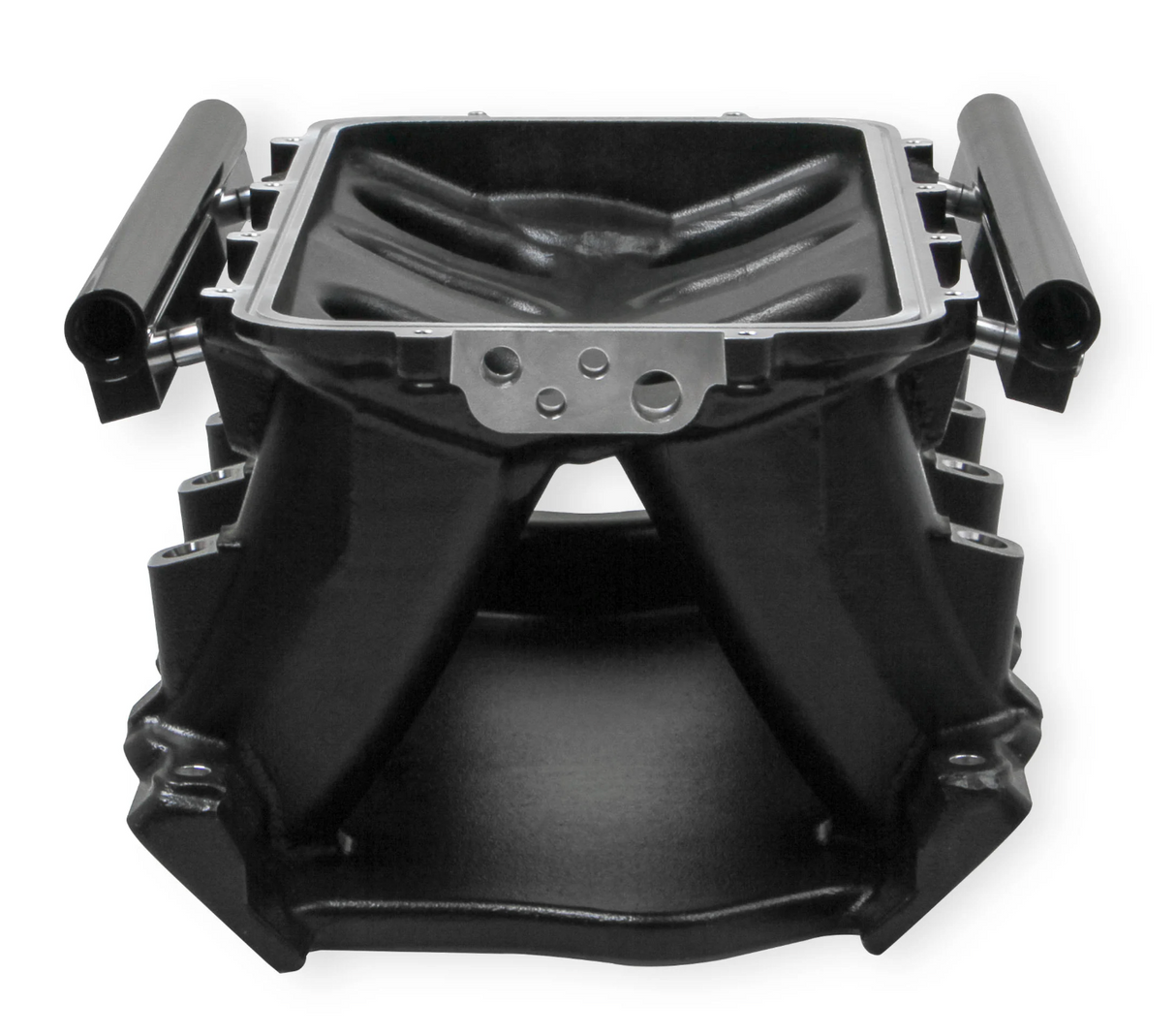 Holley® #300-242BK Black Ford 351W (9.5" Deck) Ford Hi-Ram Intake Manifold with 105mm LS Throttle Body Flange Top