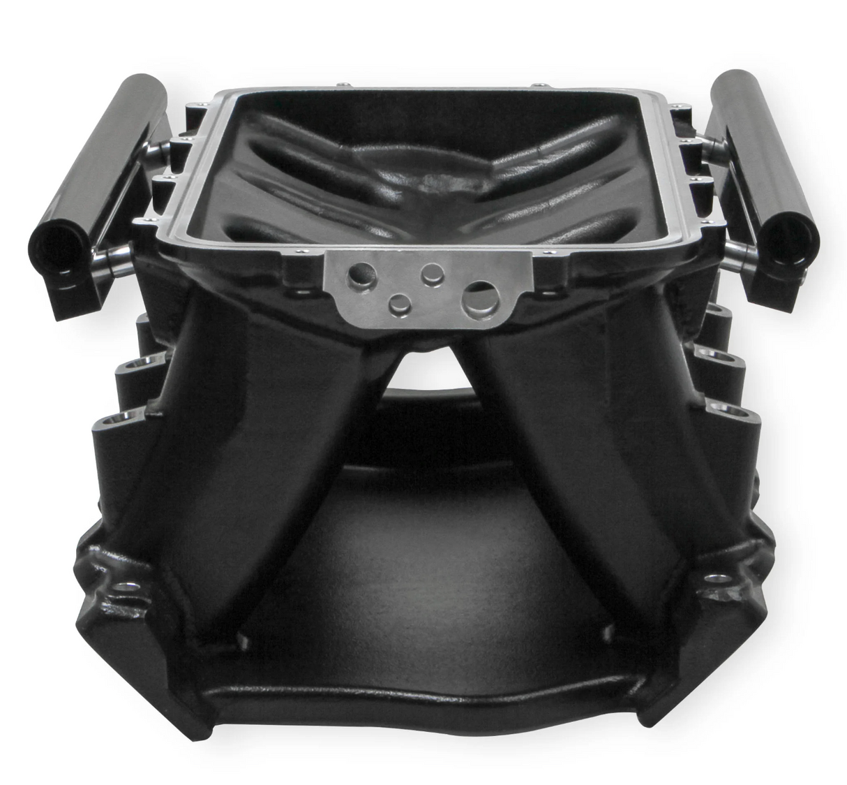 Holley® #300-241BK Black Ford 351W (9.5" Deck) Ford Hi-Ram Intake Manifold with 95mm LS Throttle Body Flange Top