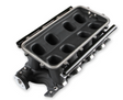 Holley® #300-306BK 8.2" SBF Ford Hi-Ram Intake Manifold with 95mm 1986-95 Ford 5.0 Throttle Body Flange Side Mount Top