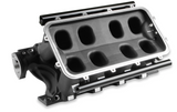 Holley® #300-306BK 8.2" SBF Ford Hi-Ram Intake Manifold with 95mm 1986-95 Ford 5.0 Throttle Body Flange Side Mount Top