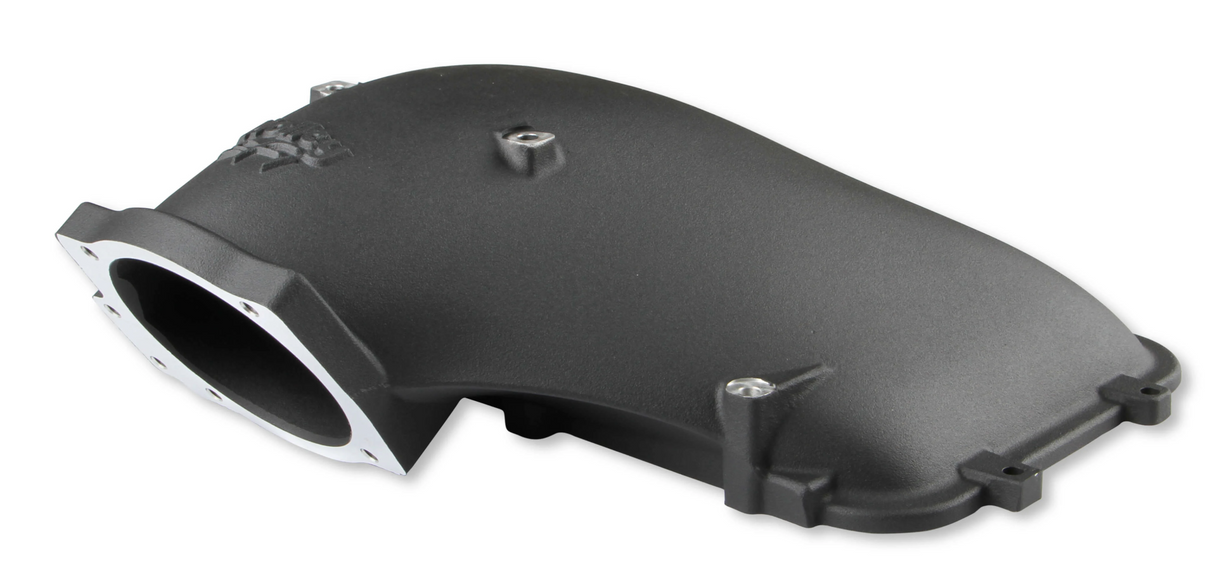 Holley® #300-306BK 8.2" SBF Ford Hi-Ram Intake Manifold with 95mm 1986-95 Ford 5.0 Throttle Body Flange Side Mount Top