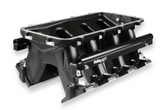 Holley® #300-123BK GM LS1/LS2/LS6 Black Cathedral Port EFI Intake Manifold for 105MM LS Throttle Body