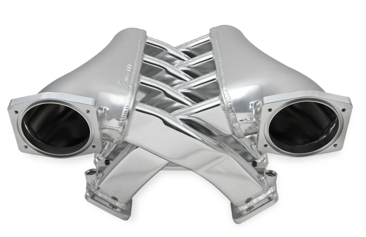 Holley® #822241 GM LS3/L92 102MM Silver Sniper EFI Fabricated Intake Manifold Dual Plenum