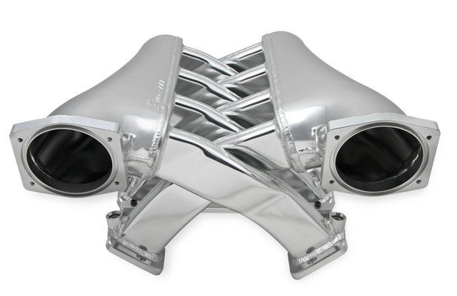 Holley® #822241 GM LS3/L92 102MM Silver Sniper EFI Fabricated Intake Manifold Dual Plenum