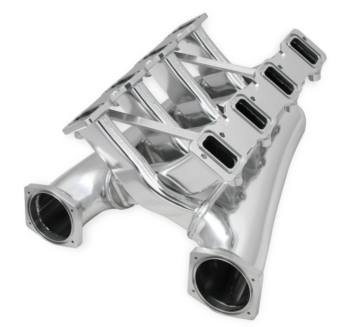 Holley® #822241 GM LS3/L92 102MM Silver Sniper EFI Fabricated Intake Manifold Dual Plenum