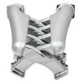 Holley® #822241 GM LS3/L92 102MM Silver Sniper EFI Fabricated Intake Manifold Dual Plenum