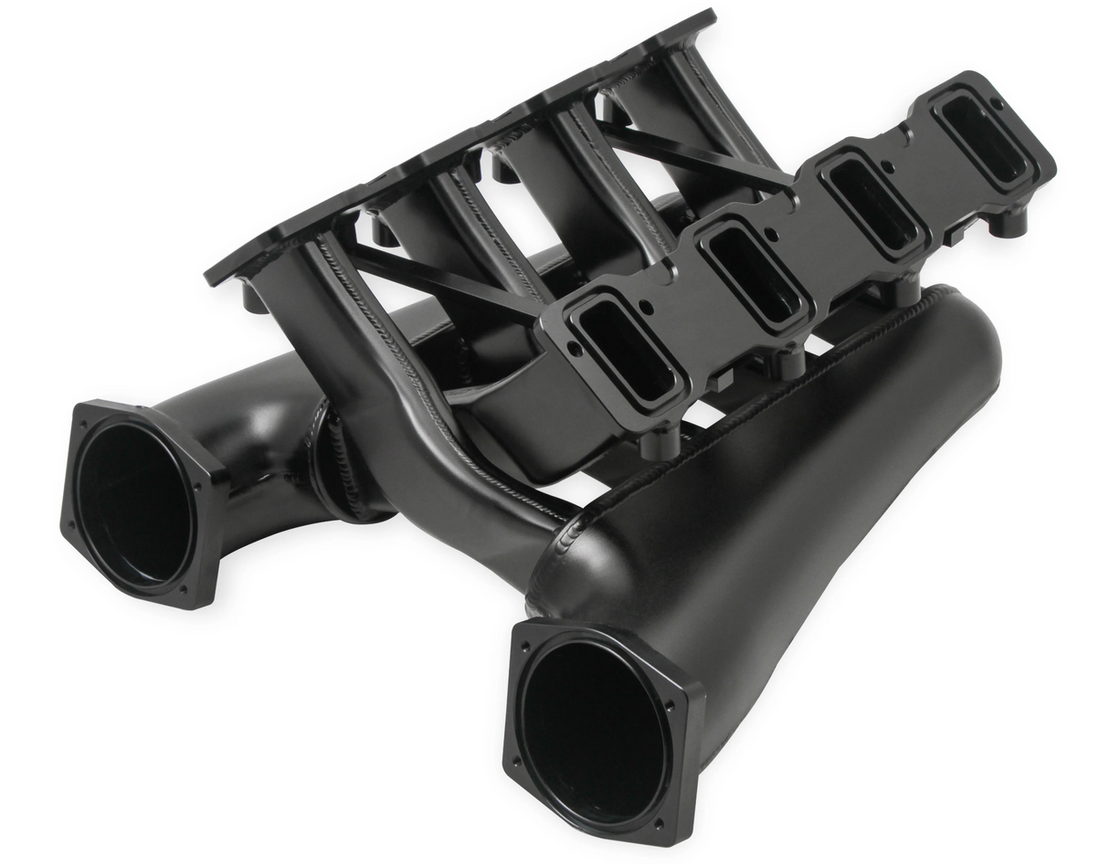 Holley® #822202 GM LS3/L92 92MM Black Sniper EFI Fabricated Intake Manifold Dual Plenum